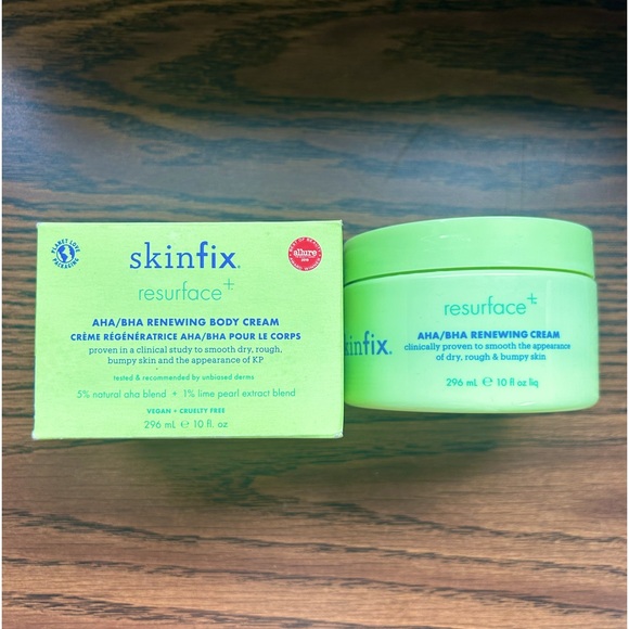 New, Skinfix Resurface+ AHA/BHA Renewing Body Cream 296 mL / 10 oz. - Picture 5 of 10